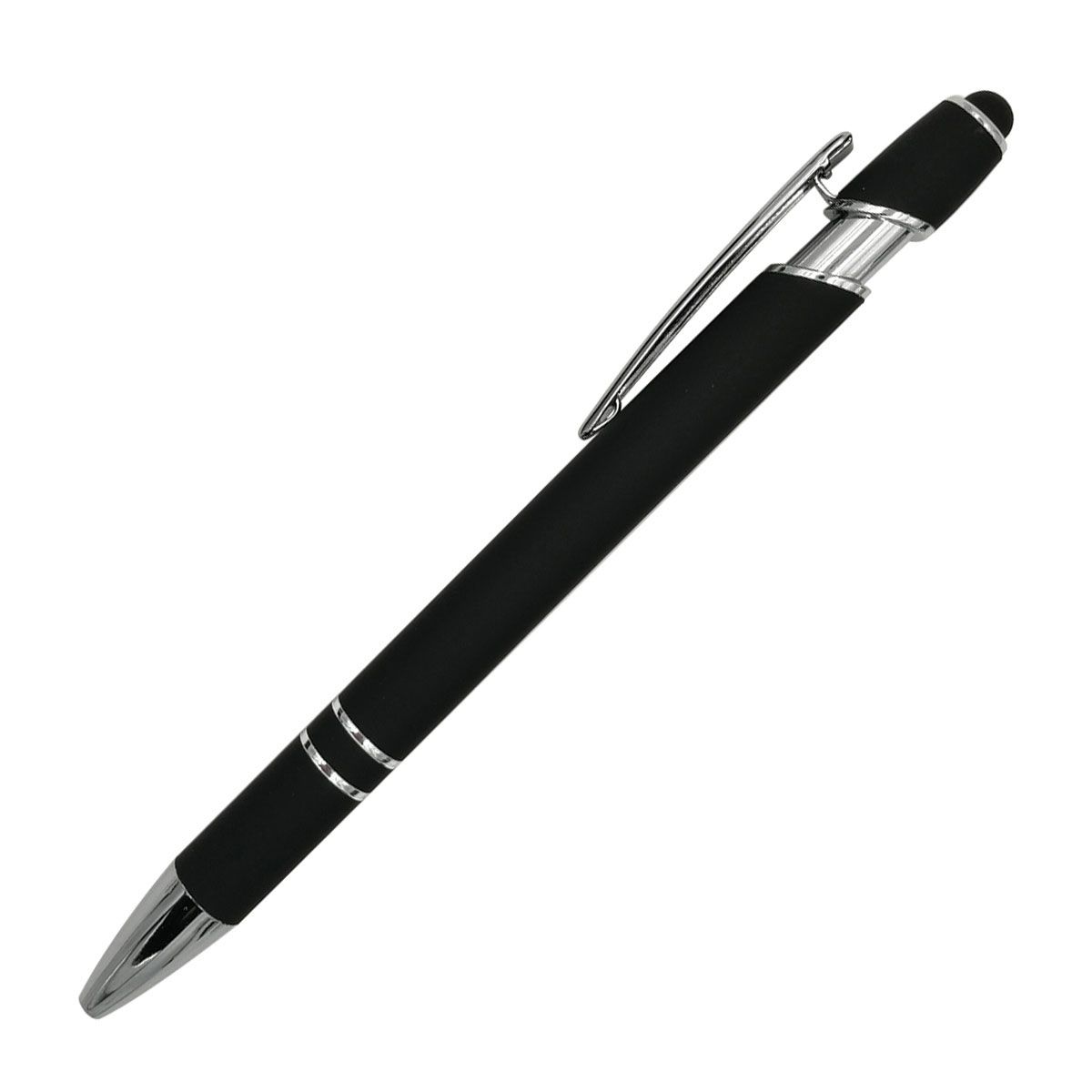 Custom Professional Soft Touch Metal Pens with Stylus