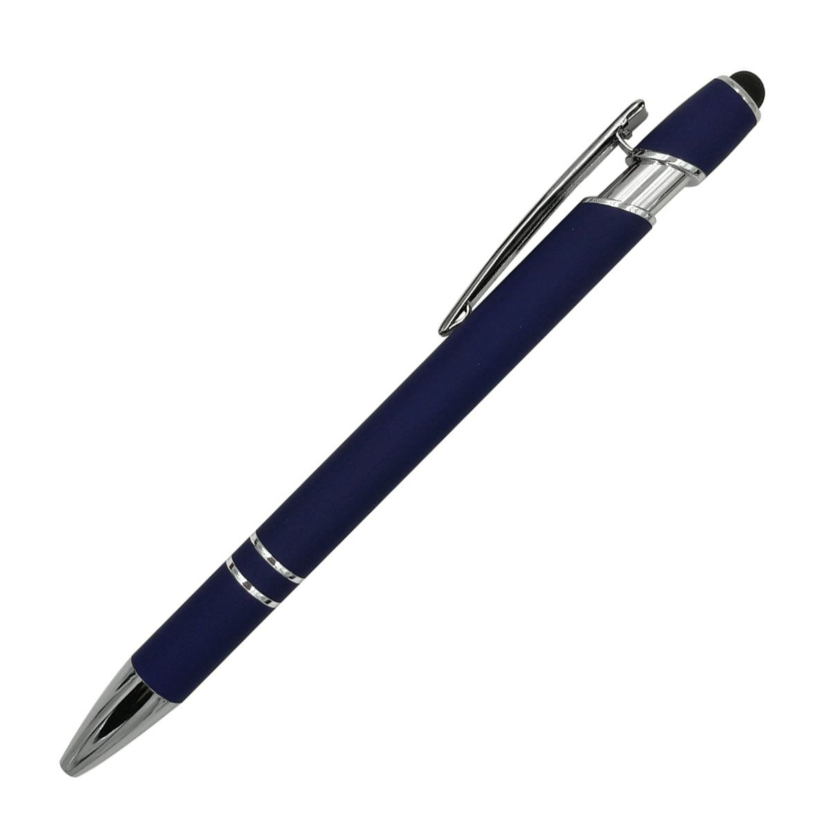 Custom Professional Soft Touch Metal Pens with Stylus