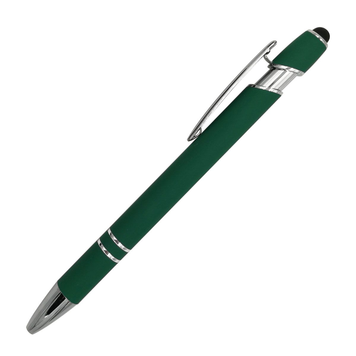 Custom Professional Soft Touch Metal Pens with Stylus